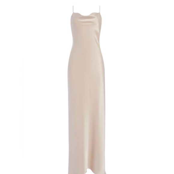 ALICE AND OLIVIA HARMONY DRAPEY SLIP MAXI DRESS
COLOR: TAUPE
SIZE: 4 - Picture 2 of 3